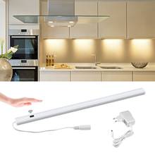 Hand Sensor LED Kitchen Light Hand Wave Sweep Under Cabinet Light LED Rigid Strip Bar Light For Closet Wardrobe Home Decor Light 2024 - buy cheap