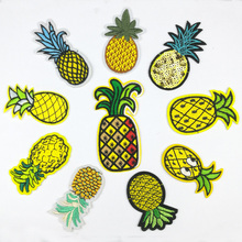 10Pcs Mix Pineapple Patches For Clothing Iron On Patch Embroidered Appliques DIY Apparel Accessories Sewing Stickers BT232 2024 - buy cheap