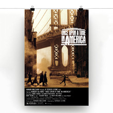 Customized Prints Movie Once Upon a Time in America vintage Wall Art Poster Canvas Cloth Paintings For Living Room Decor 2024 - buy cheap