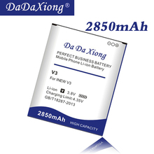 Dadaxiong original 2850mah para inew plus v3c bateria do telefone móvel 2024 - compre barato