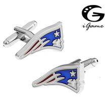 iGame New Arrival Novel Cuff Links Blue Color Freedom Star Flag Design Free Shipping 2022 - buy cheap