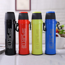 High Quality Double Layer Metal Stainless Steel Bike Bicycle Sports Water Bottles Outdoor Portable 500ml Water Bottle 2024 - buy cheap