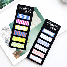 Cute Japanese Sticky Note Memo Pad Post Office Planner Sticker paper bookmark korean Stationery School Supplies 6 x20 sheets 2024 - buy cheap
