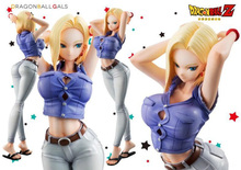 Сексуальная девушка Dragon Ball Z Gals Android #18 Ver. III 20 см джинсы одежда ПВХ полный фигурку Коллекция Модель игрушка Джокер Сон Гоку 2024 - купить недорого