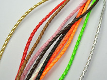 Плетеный шнур для ювелирных изделий, 10 м, 4 мм, 10 цветов 2024 - купить недорого