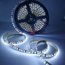 SZRZGT 5M black PCB 3528 2835 SMD strip light waterproof 600LEDs 120pcs/m Ribbon Tape lamp 2024 - buy cheap