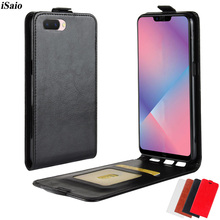 For OPPO A5 Flip Case Luxury Leather Fundas Hoesje Phone Cover for OPPO A5 Mobile Phone Case Soft TPU Coque with Card Holder 2024 - buy cheap