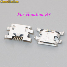 ChengHaoRan 2 pcs For homtom S7 Micro USB jack Port Charging Data Plug jack socket Power Connector 2024 - buy cheap