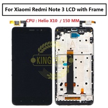 Marco digitalizador de pantalla LCD para Xiaomi Redmi Note 3, montaje para pantalla táctil completa, piezas de repuesto de 150mm 2024 - compra barato