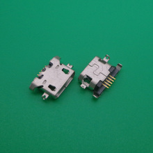 O envio gratuito de 100 pçs/lote micro mini jack soquete Conector USB porto de carregamento para huawei y625 2024 - compre barato