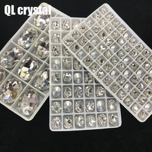 QL Crystal ALL SIZE Oval Pointback Crystal Rhinestone High Quality for Jewelry Making DIY Accessories 2024 - buy cheap