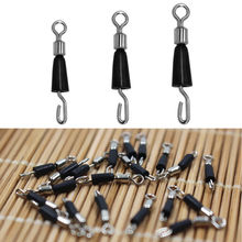 30pcs Ball Bearing Swivel Rings Solid quick fast link connector Fishing Hook 2024 - buy cheap