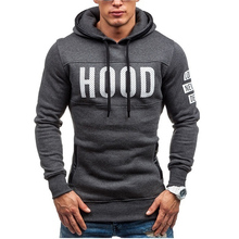 Hoodie Sweatshirt 2018 Autumn Brand Hoodies Men Sweatshirt Slim Pullover  Men'S Hip-Hop Letters Printed Tracksuit XXXL 2024 - buy cheap