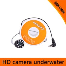 Free Shipping 30Meters Depth Mini Underwater Camera with 8pcs of White LED for Fish Finder & Diving Camera 2024 - buy cheap