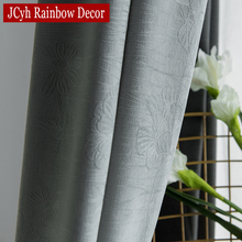 JCyh Modern Blackout Curtains For Living Room Window Treatment Blinds Finished Drapes Window Blackout Curtains For The Bedroom 2024 - buy cheap