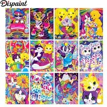 Dispaint  Full Square/Round Drill 5D DIY Diamond Painting "Color animal landscape" 3D Embroidery Cross Stitch 5D Home Decor Gift 2024 - buy cheap