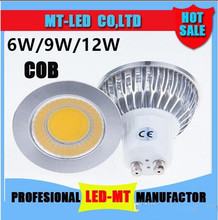 led light 6W 9W 12W COB MR16 GU10 E27 E14 LED Dimming Sportlight lamp High Power bulb MR16 12V E27 GU10 E14 AC 110V 220V 2024 - buy cheap