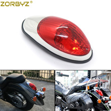 ZORBYZ Motorcycle Chrome Rear Tail Brake Light Taillight For Kawasaki VN900 2024 - buy cheap