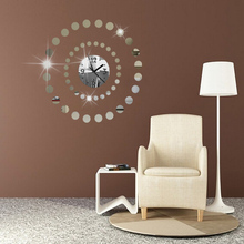 2019 New Diy Wall Clock Modern Design Acrylic Mirror 3d Stickers Clocks Reloj De Pared Horloge Quartz Watch Living Room Europe 2022 - buy cheap