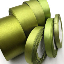 6mm 10mm 15mm 20mm 25mm 38mm 50mm(1Roll 25yds)O-Green Silk Satin Ribbon Wedding Party Decoration Invitation Card Gift Packing 52 2024 - buy cheap