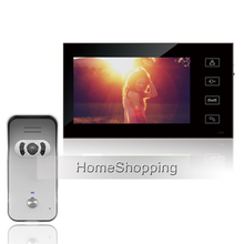 FREE SHIPPING New Wired 7 inch TFT LCD Touch Sensor Button Monitor Video DoorPhone Intercom System With Outdoor Camera IN STOCK 2024 - buy cheap