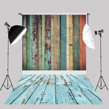 Photo Background Colorful Wood Floor Photography Backdrops Baby Show Photography Studio Photo Backdrop Props N-007 2024 - buy cheap