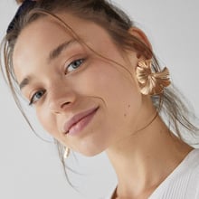 Big Leaf Stud Earrings for Women Girl Fashion Hanging Alloy Metal Earrings Punk Bridal Wedding Statement Earrings 2019 EB173 2024 - buy cheap