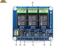 Плата реле питания Raspberry Pi Плата расширения, для Raspberry Pi A +/B +/2B/3B/3B + для домашней автоматизации Интеллектуальная 2024 - купить недорого