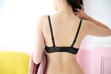 New French fresh girl bra set 1/2 cup thin cotton sexy lace embroidery underwear push up lingerie set 2024 - buy cheap