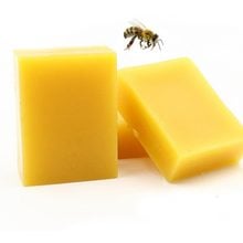 Cera de abelha orgânica 5 peças, natural pura 15g cera de mel abelha amarelo manutenção proteção couro artesanato acessório bordado 2024 - compre barato