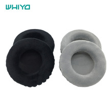 Whiyo 1 Pair of Velvet Leather Ear Pads Cushion Cover Earpads Replacement Cups for Bluedio T5 T 5 Headphones 2024 - buy cheap