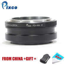 Pixco FD-For Nikon Z,Newest For Canon FD Mount Lens to Suit for Nikon Z Mount Camera Adapter Ring, For Nikon Z6 Z7 2024 - buy cheap