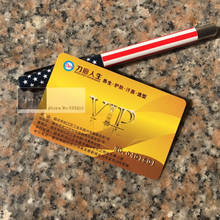 Customized Full Colour Plastic membership Cards 0.76mm for Both Sides Printed with free shipping DHL 2024 - buy cheap