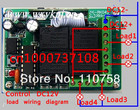 12 V 4CH RF Sistema de Comutação Controle Remoto Transmissor Receptor Sem Fio de Código de Aprendizagem 433/315 Mhz. 4 Relé Sistema receptor - especificações 12 V 4CH RF Sistema de Comutação Controle Remoto Transmissor Receptor Sem Fio de Código de Aprendizagem 433/315 Mhz. 4 Relé Sistema receptor - especificações