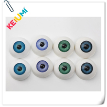 Globo ocular usado para muñeca de bebé reborn de 22 pulgadas, 8 colores, 22mm, ojos acrílicos medio redondos, se ve Real, 2 pares como Kits, juguete DIY 2024 - compra barato