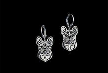 Best gift for best friends French Bulldog  Drop Earrings Pet Dog Earrings 2024 - buy cheap