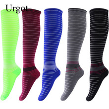 Urgot 3pair Men Women Compression Socks Men Anti Fatigue Leg Support Knee High Breathable Medical Grade Stocking Care Feet Socks 2024 - buy cheap