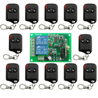 Interruptor de controle remoto sem fio, 12v, 10a, 2 canais, 315mhz/433mhz, "transmissor olho de gato, 1 receptor para eletrodomésticos, porta de garagem 2026 - compre barato Interruptor de controle remoto sem fio, 12v, 10a, 2 canais, 315mhz/433mhz, "transmissor olho de gato, 1 receptor para eletrodomésticos, porta de garagem 2026 - compre barato