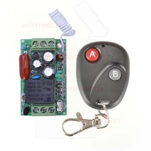 220V 10A 1CH Receiver &Transmitter RF Wireless Remote Control Switch System Learning Code For LED ON/OFF 2024 - buy cheap
