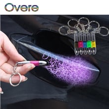 Overe 1PC Car Anti Static Keychain Key ring Styling For Peugeot 508 308 206 307 207 407 2008 Citroen C4 C5 Opel Astra j h 2024 - buy cheap