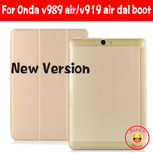 Чехол для Onda V919 air ch V989 Air, чехол для Onda V919 3G Air Dual, ультратонкий кожаный чехол для Onda V989 air 9,7 дюйма 2024 - купить недорого