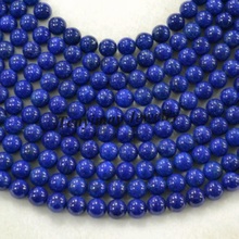 Wholesale 5 Strands(40pcs/strand) Natural Lapis Lazuli Beads For Jewelry DIY 10mm Lazurite Beads 2024 - buy cheap