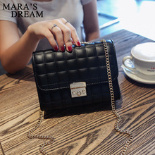 Женская кожаная сумка через плечо Mara's Dream, маленькая сумка на ремне с цепочкой, дамский кошелек на ремне 2024 - купить недорого