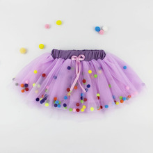 Summer Autumn Spring Fantasia Tutus Children Baby Mesh Tutu Girl Skirt Cake Princess Newborn Infant Ball Gown Skirts Pettiskirt 2024 - buy cheap