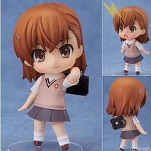 10cm   Toaru Kagaku No Railgun Mikoto Misaka 345 Action Figure toy Collection of Doll for children's gifts 2024 - buy cheap