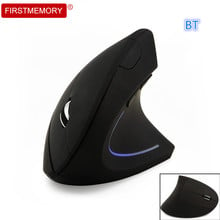 Mouse vertical ergonômico, sem fio, usb, bluetooth, para jogos, escritório, pc, computador, notebook 2024 - compre barato