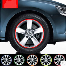 Llanta de rueda de estilo de coche, pegatina reflectante para Subaru Forester Outback Legacy Impreza XV BRZ 2024 - compra barato