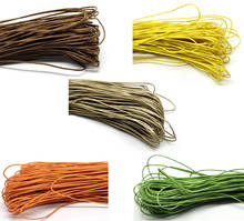 Doreen Box Lovely 400M Mixed Waxed Cotton Cord 1mm for Bracelet/ Necklace (B19332) 2024 - buy cheap