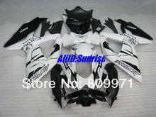 S334 Cool Corona white black full Fairing for SUZUKI GSXR600 750 GSXR600 GSXR750 GSX-R600 750 K8 08 09 2008 2009 2024 - buy cheap