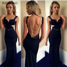Sexy Evening Dresses Mermaid Beading Party Dress Sweetheart Open Back Sweep Train  Satin Plus Size Evening Dress 2024 - buy cheap